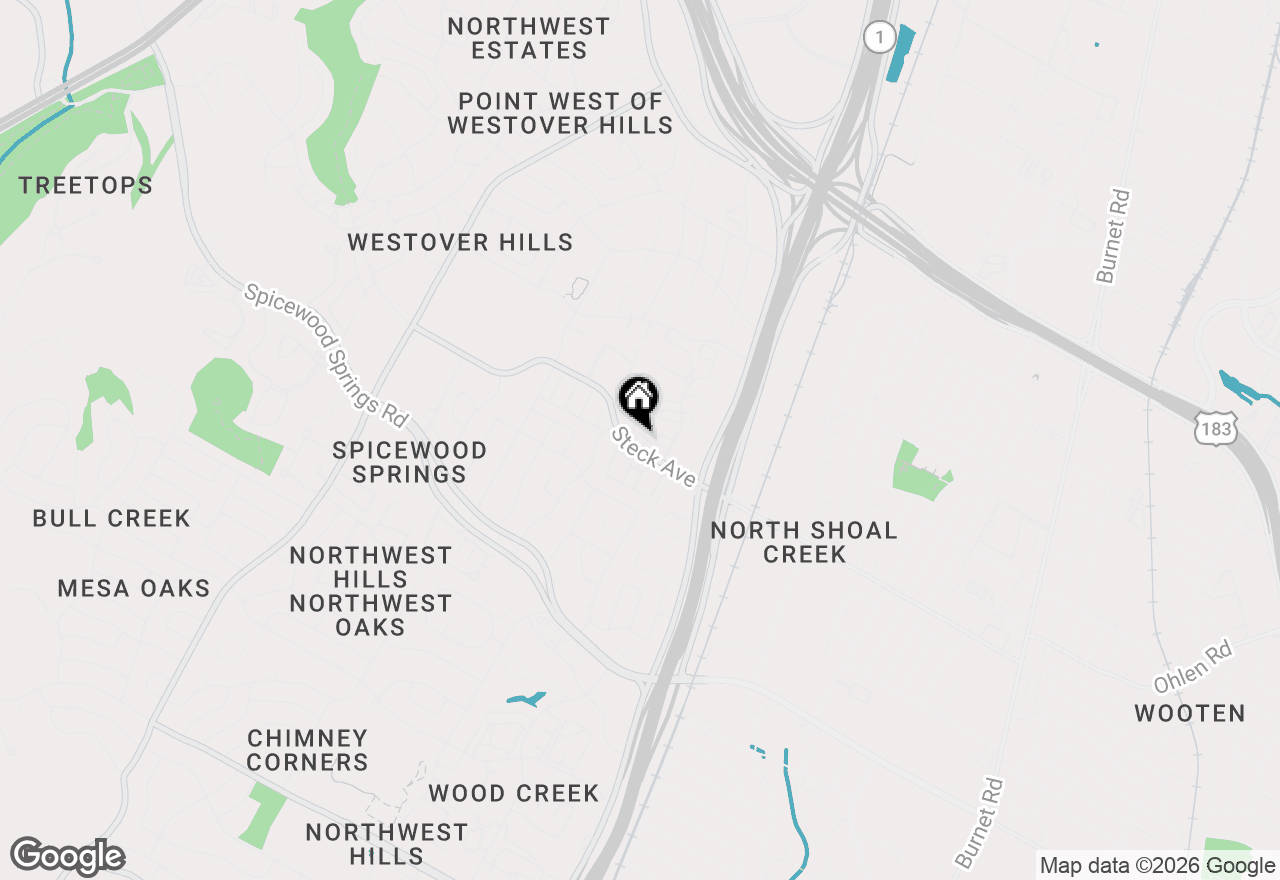 Map of 8210 Bent Tree Rd #116, Austin, TX 78759