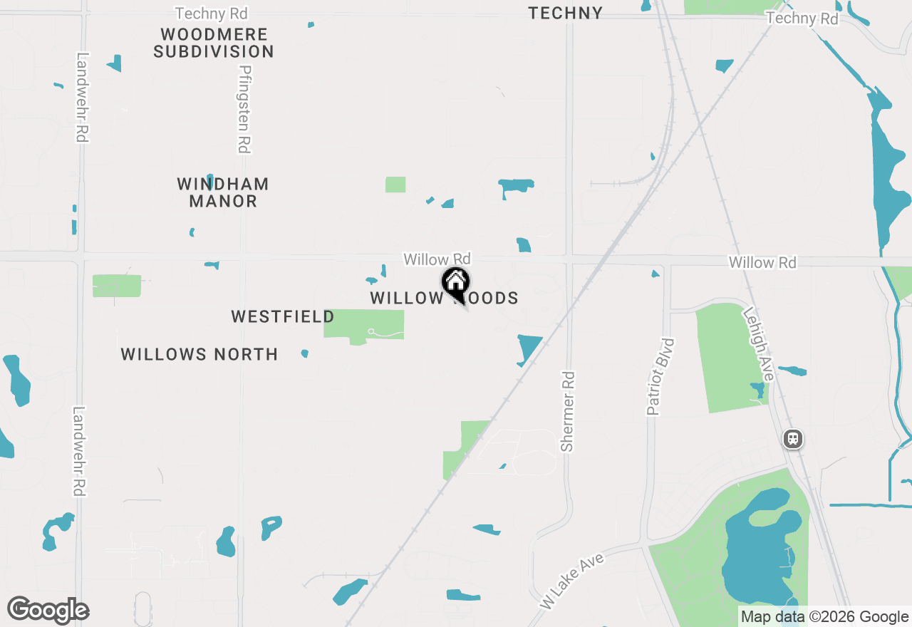 Map of 2699 Lisa Court, Northbrook, IL 60062