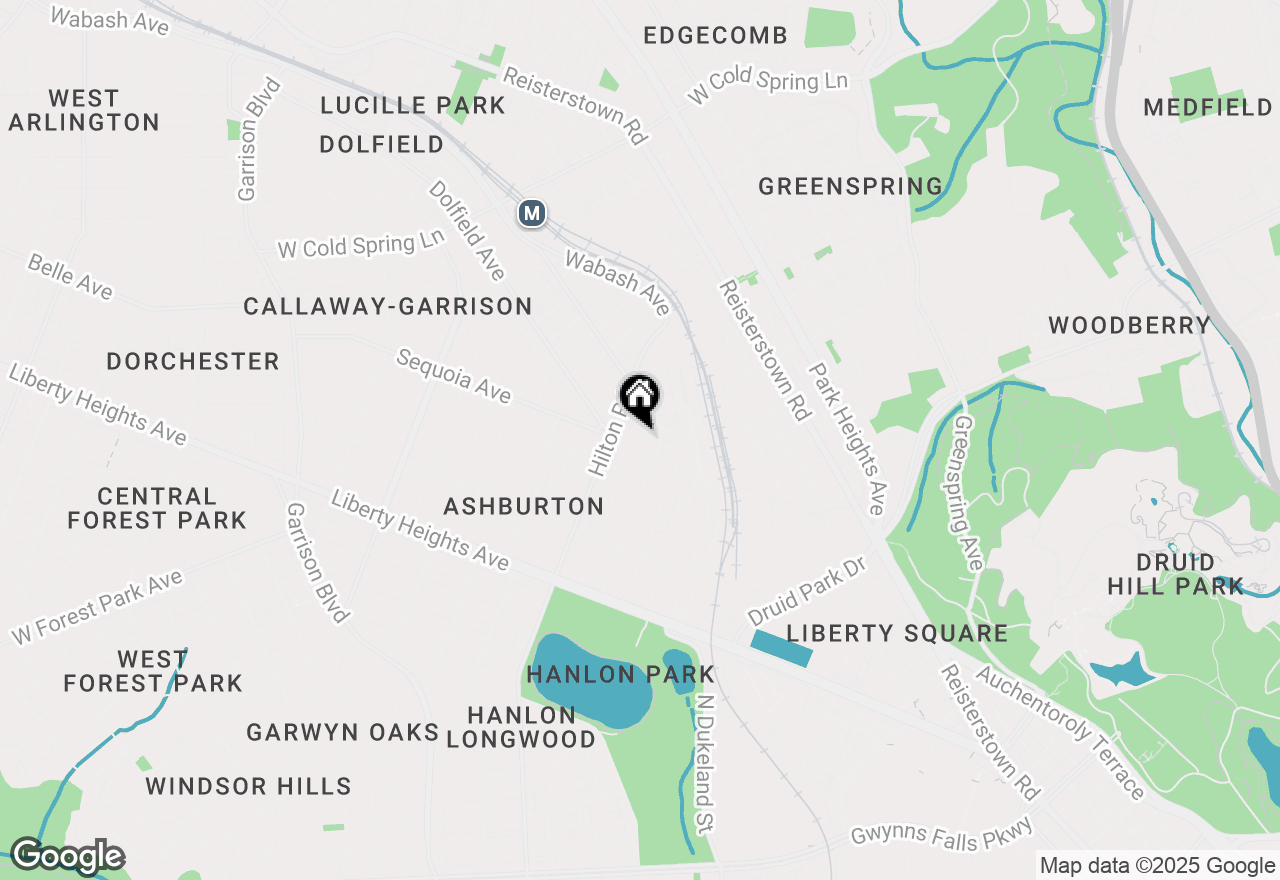 Map of 3220 Sequoia Avenue, Baltimore, MD 21215