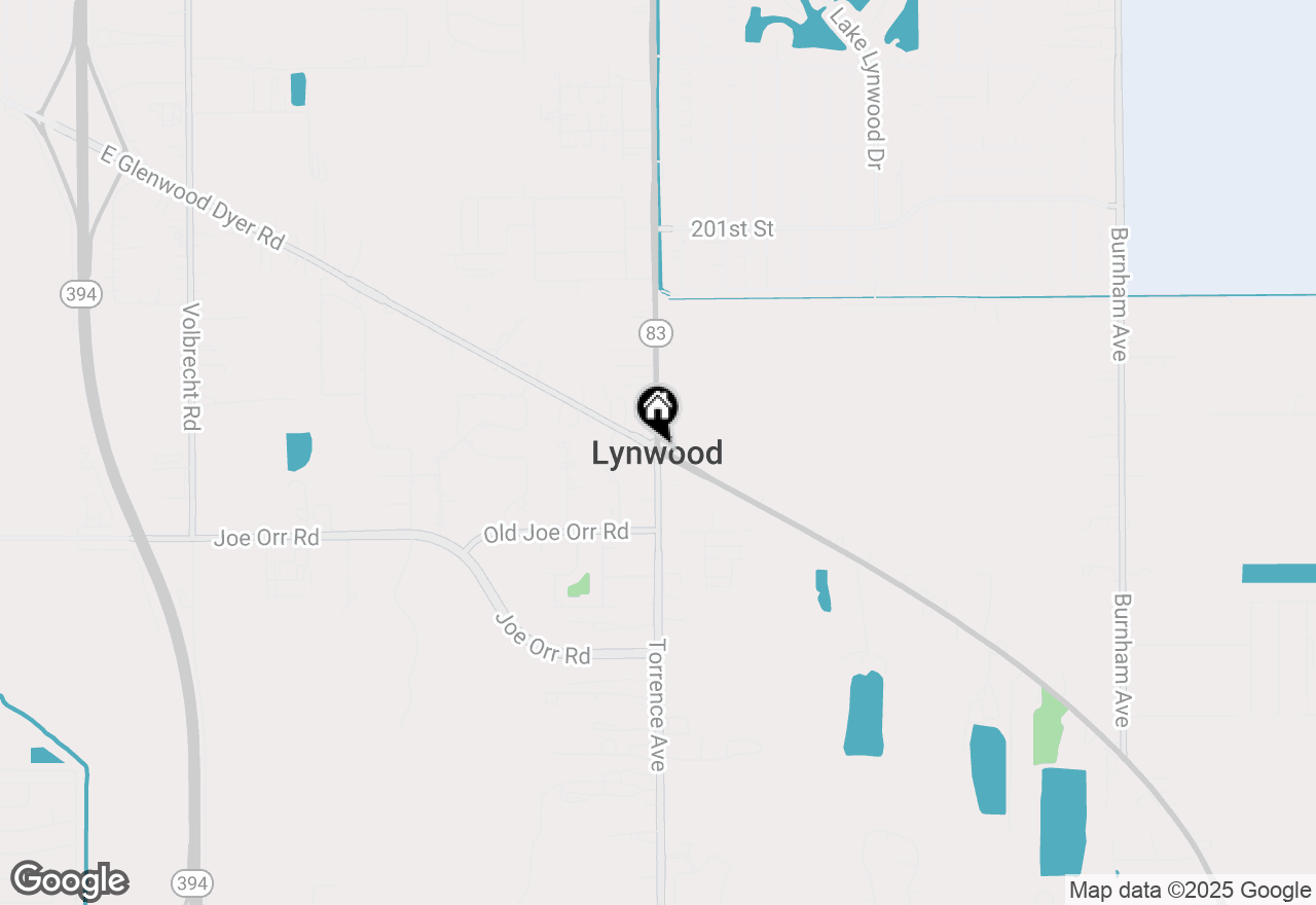 Map of 20789 Elwood Street, Lynwood, IL 60411