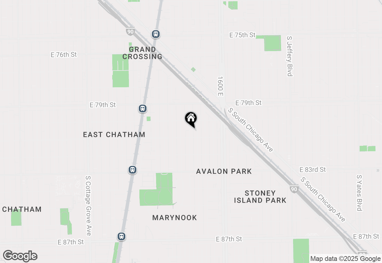Map of 8037 S Dorchester Avenue, Chicago, IL 60619