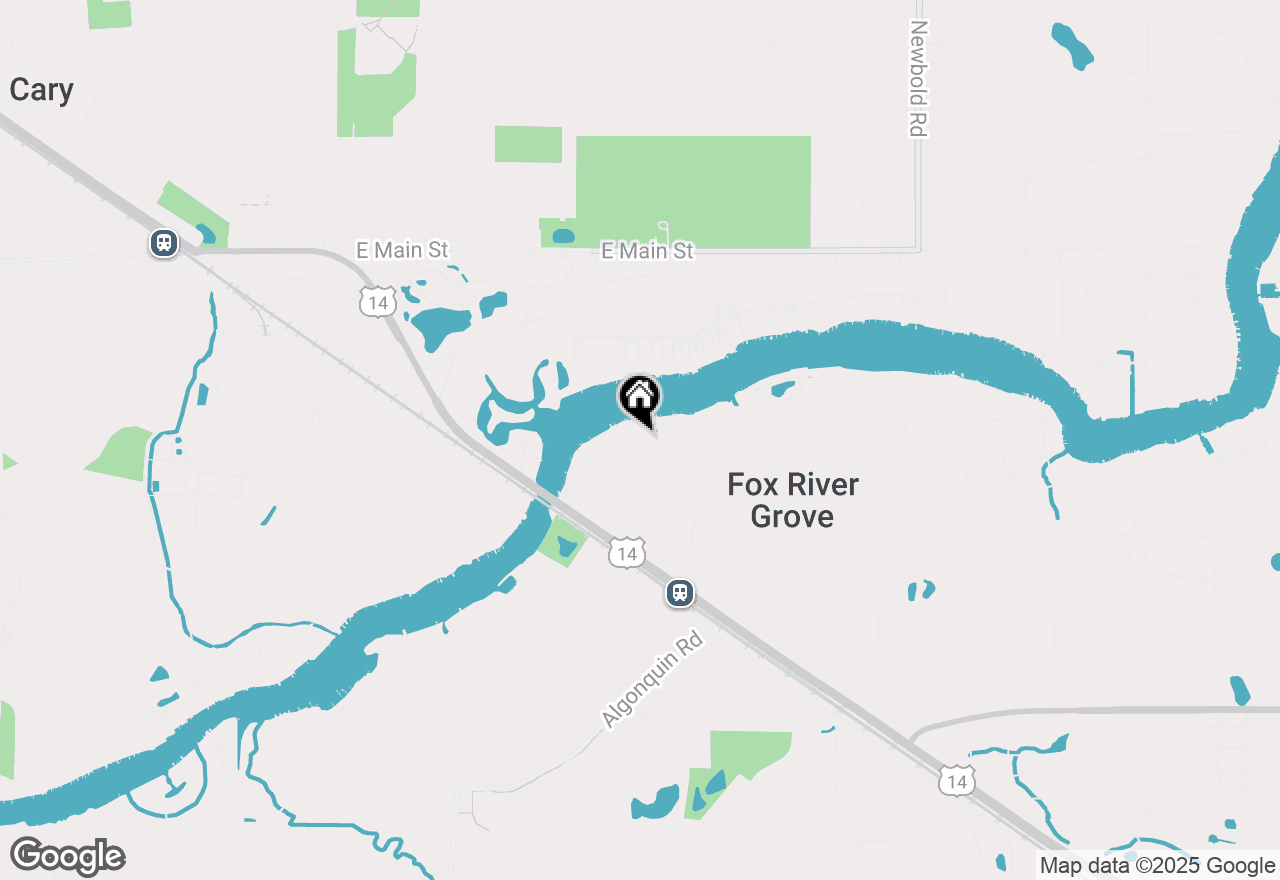 Map of 309 N River Road, Fox River Grove, IL 60021