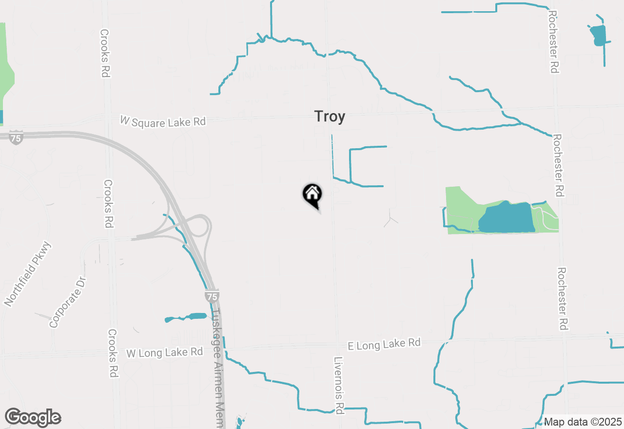Map of 99 Habrand Drive, Troy, MI 48098