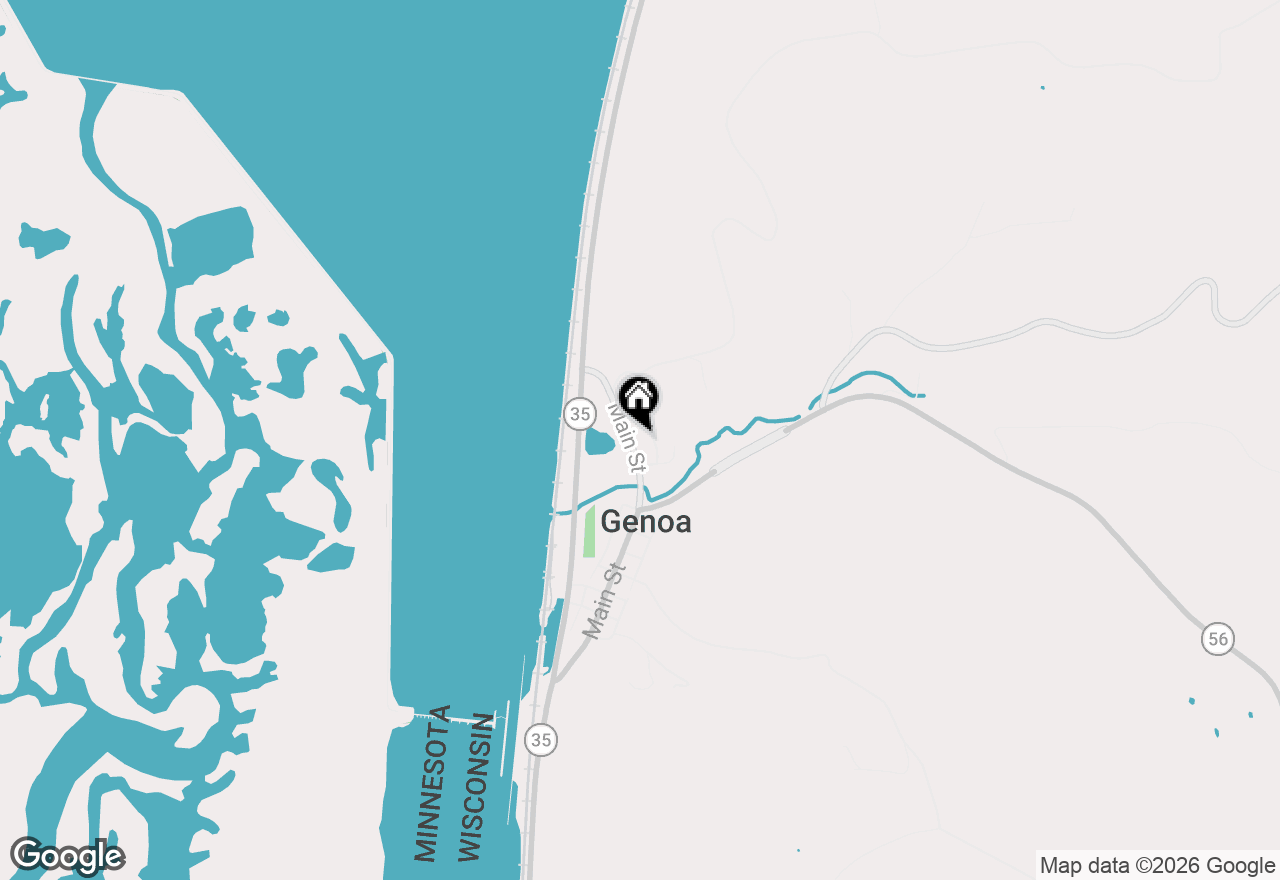 Map of 123 Main St, Genoa, WI 54632