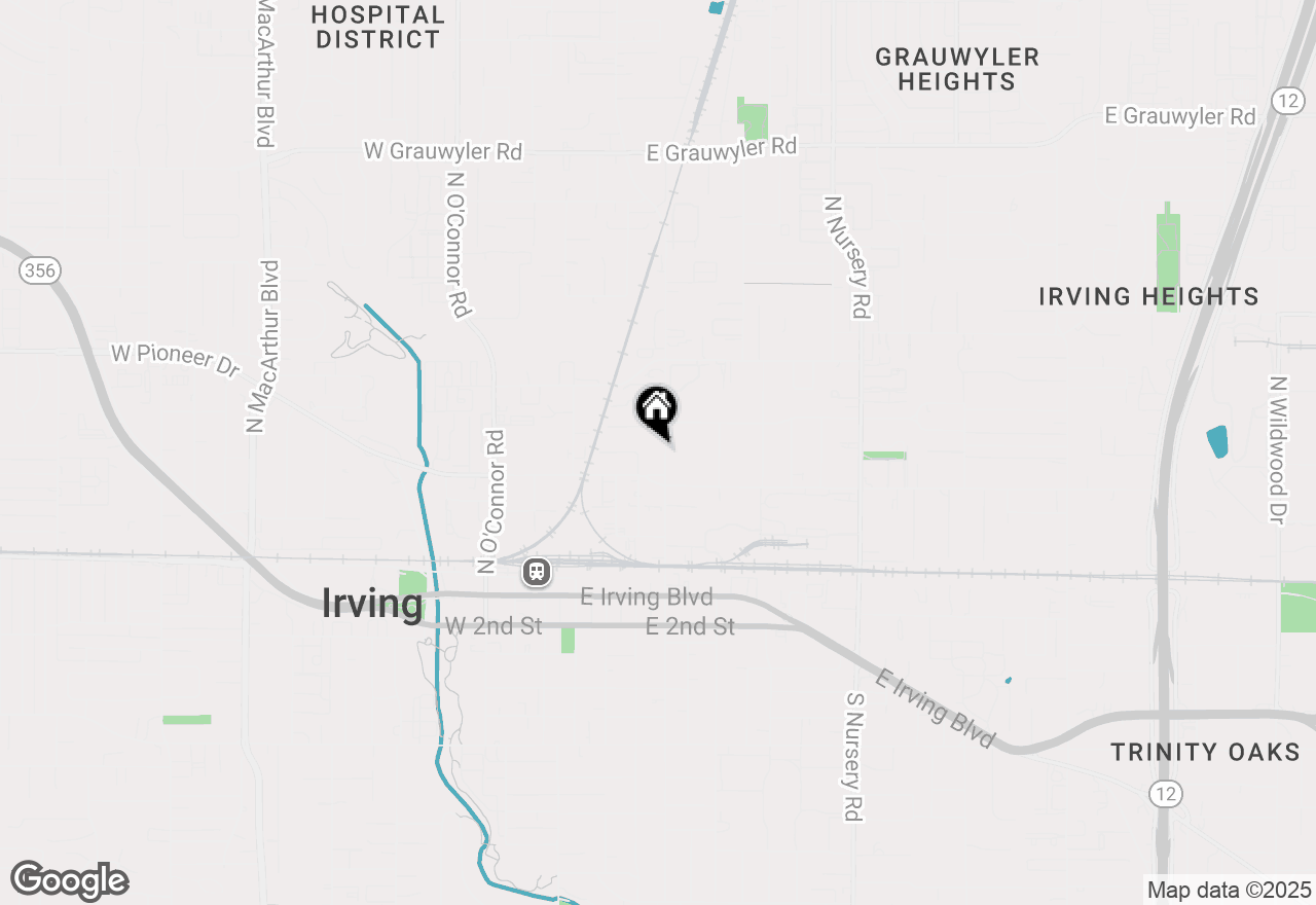 Map of 609 N Britain Road, Irving, TX 75061