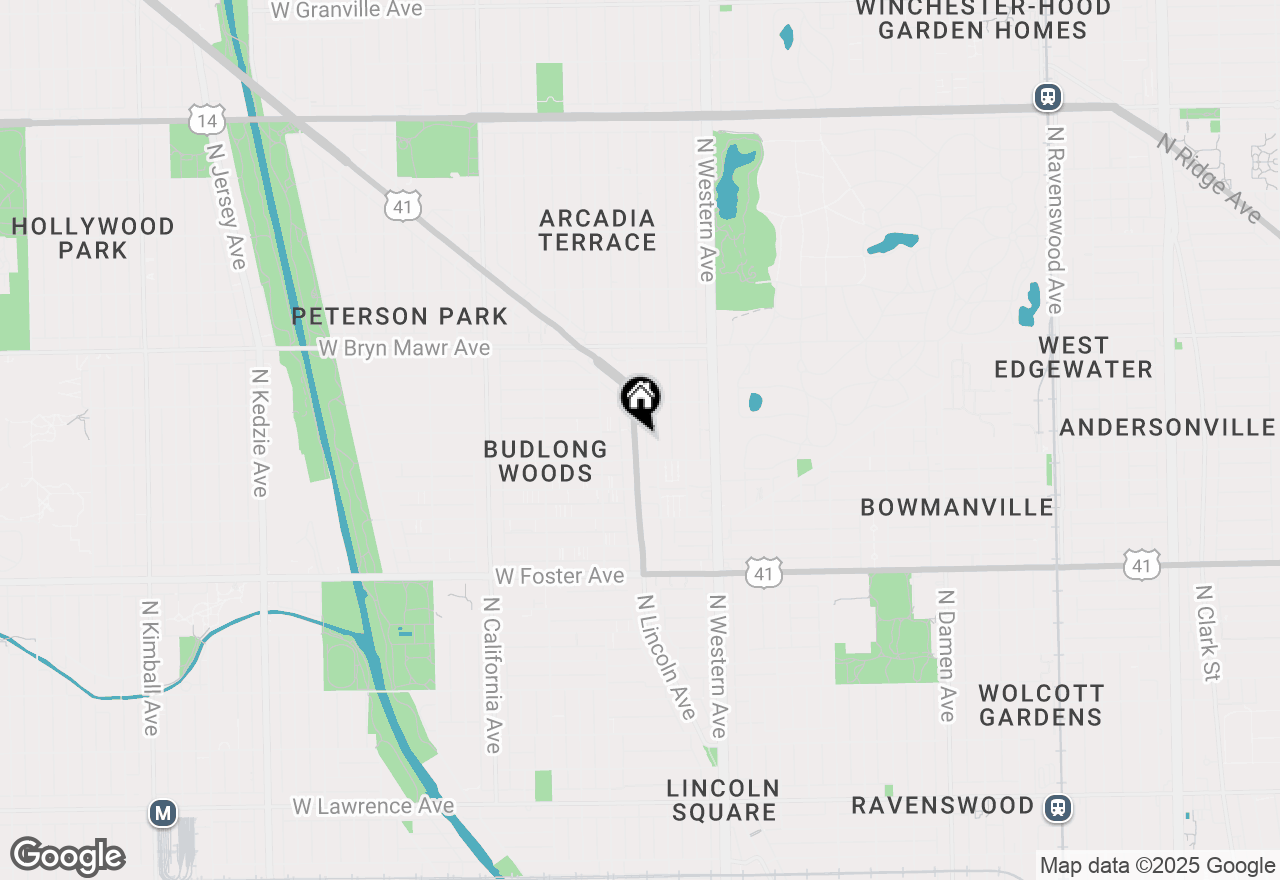 Map of 5419 N Lincoln Avenue, Chicago, IL 60625