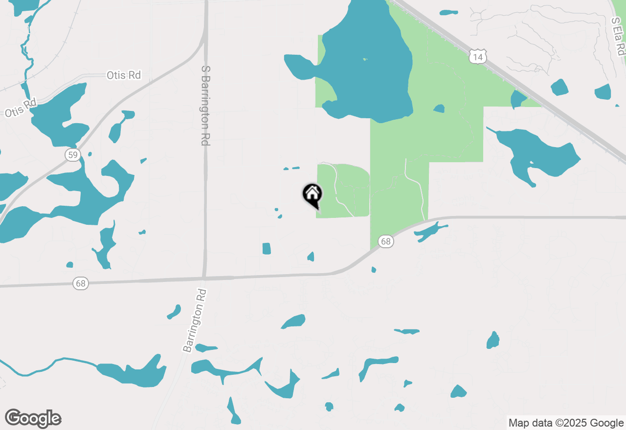 Map of 461 Park Barrington Drive, Barrington, IL 60010