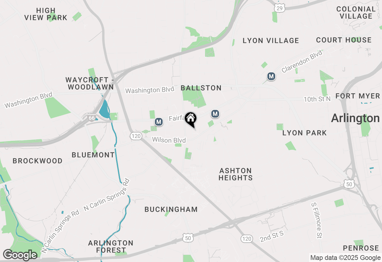 Map of 880 N Pollard Street #503, Arlington, VA 22203