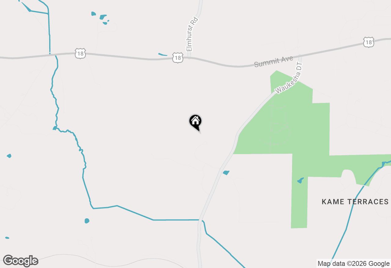 Map of S17W28902 Price Ct, Waukesha, WI 53188