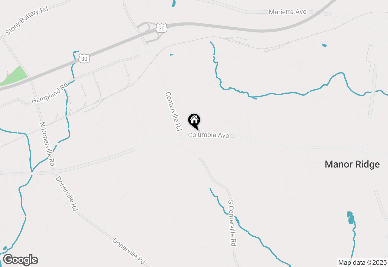 Map of 3035 Columbia Avenue, Lancaster, PA 17603