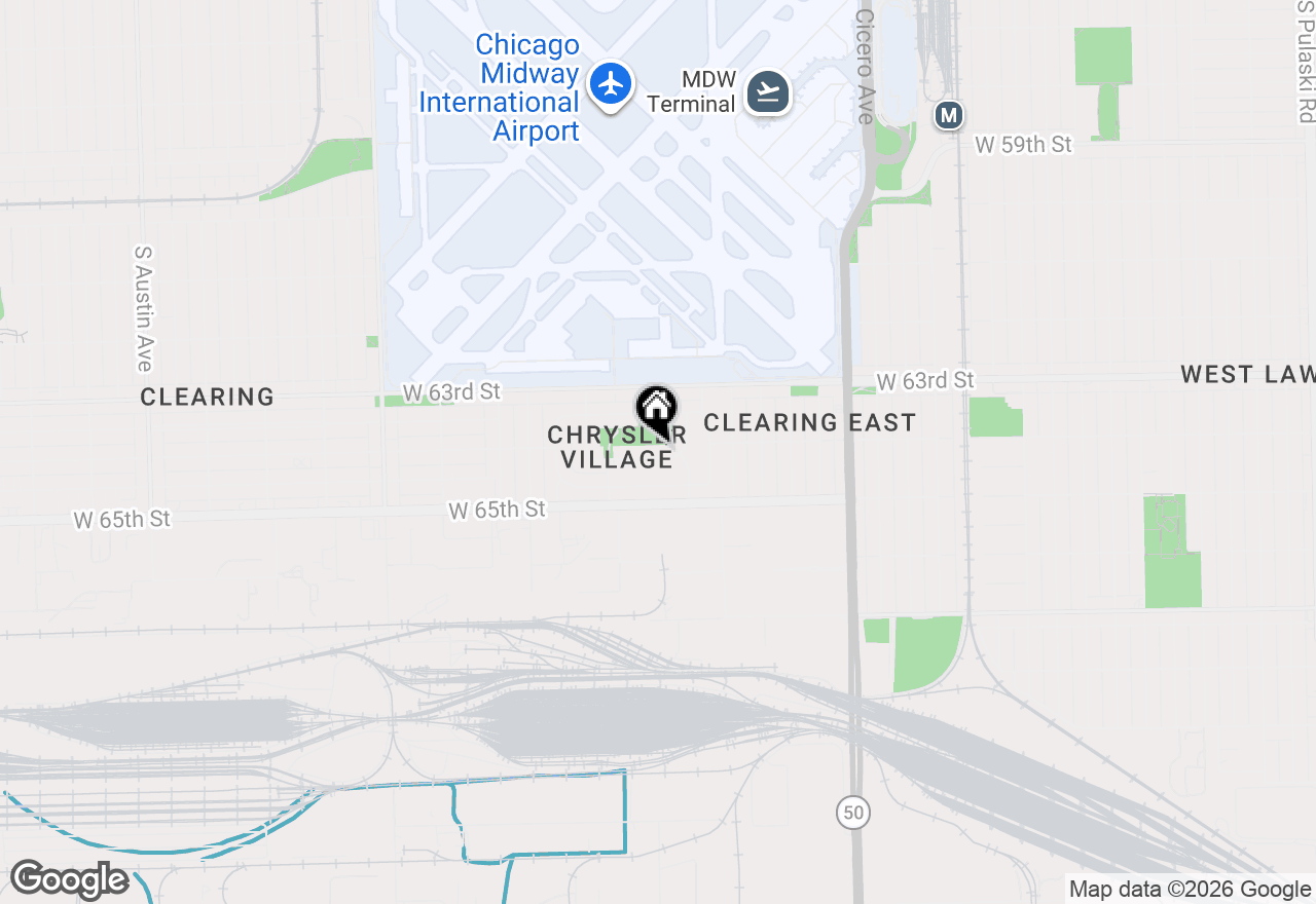 Map of 5124 W 64th Street, Chicago, IL 60638
