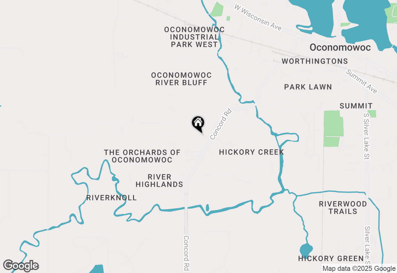 Map of 1190 Aeppler Way, Oconomowoc, WI 53066