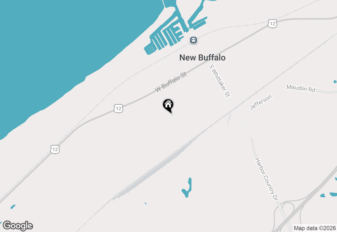 Map of 226 S Chicago Street, New Buffalo, MI 49117