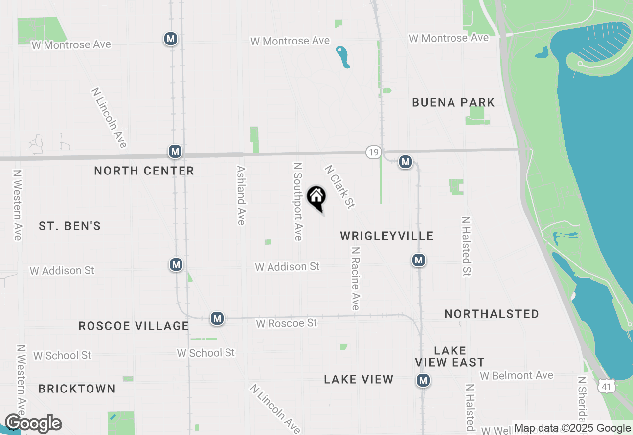 Map of 3745 N Wayne Avenue, Chicago, IL 60613