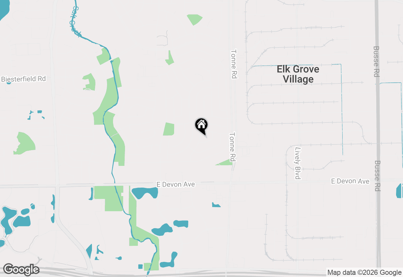 Map of 1241 Aspen Lane, Elk Grove Village, IL 60007