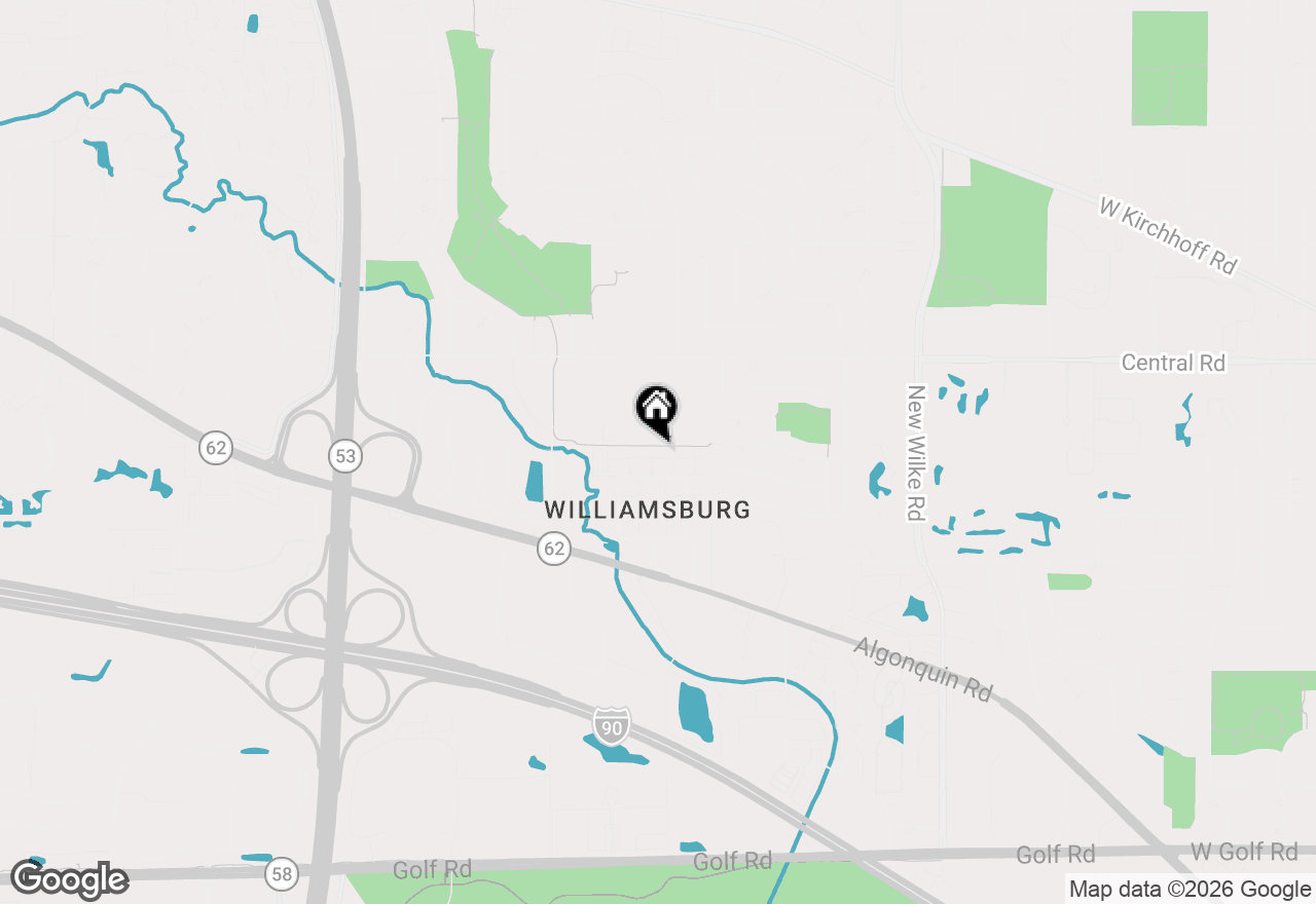 Map of 4900 Kimball Hill Drive #A2, Rolling Meadows, IL 60008