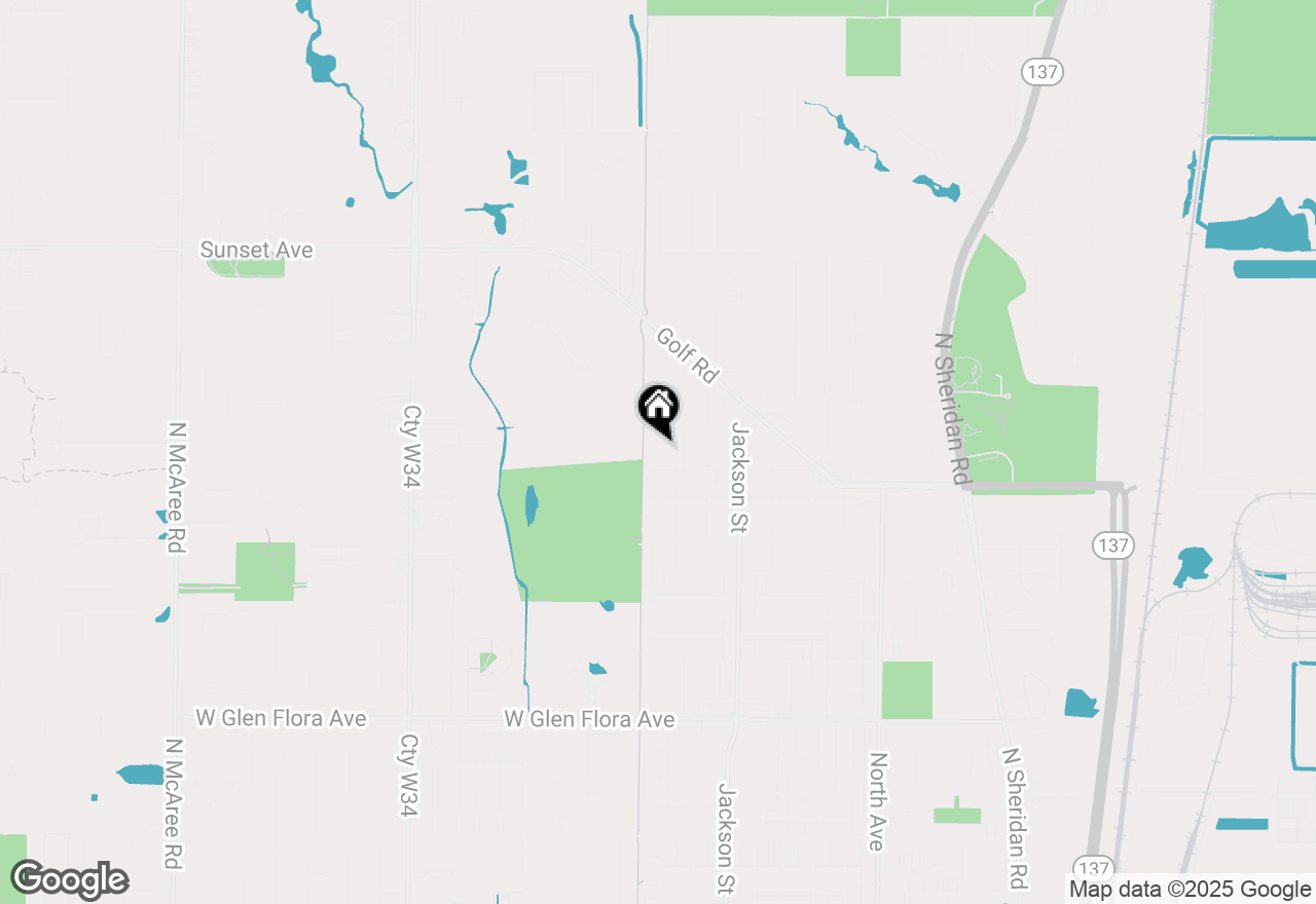 Map of 1825 Western Avenue, Waukegan, IL 60087