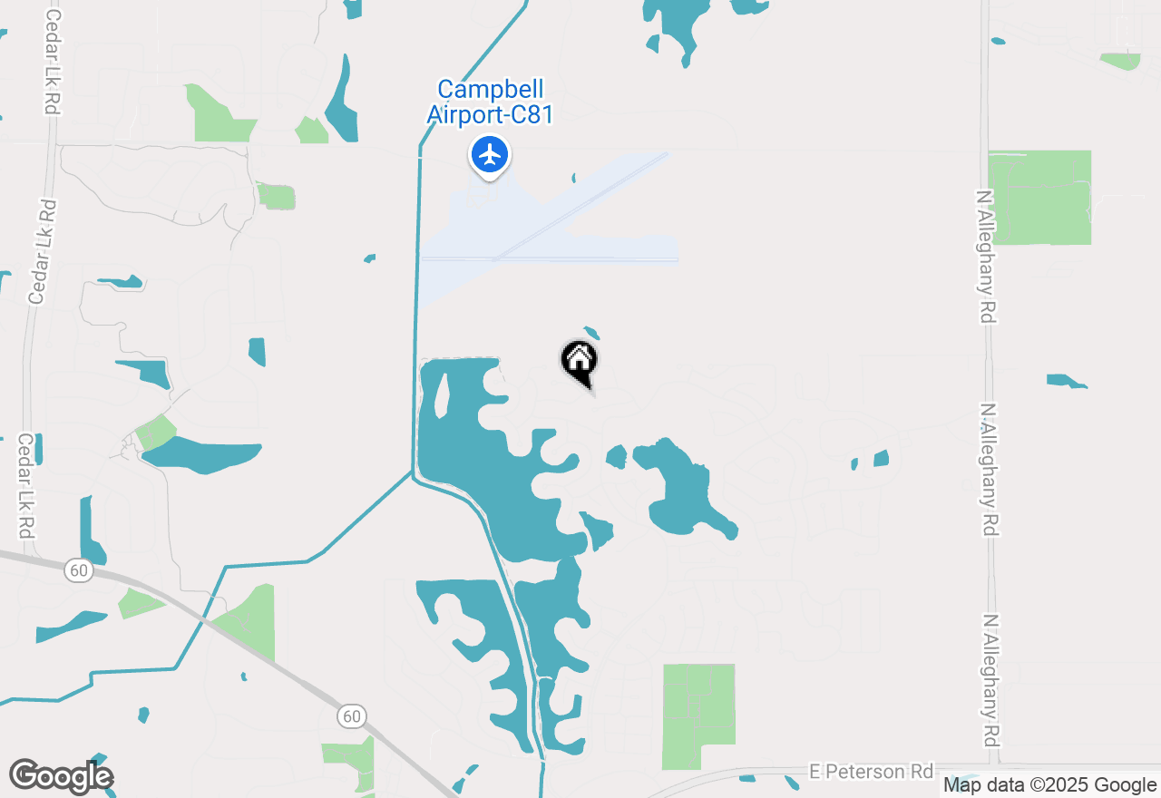 Map of 2515 Lippizan Lane, Grayslake, IL 60030