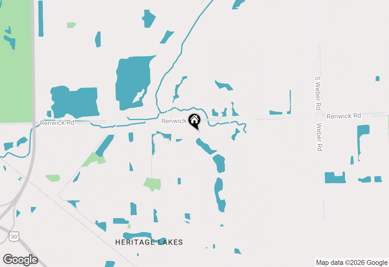 Map of 15958 Buckner Pond Way, Crest Hill, IL 60403