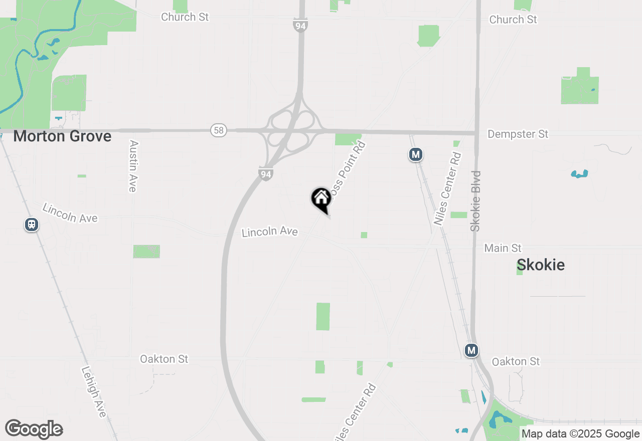 Map of 5323 Lee Street, Skokie, IL 60077
