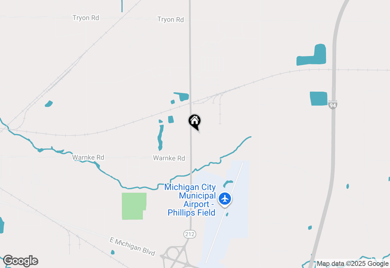 Map of 990 Highway 212, Michigan City, IN 46360