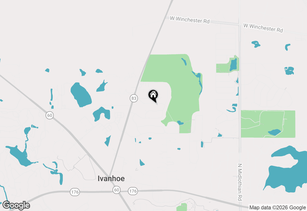 Map of 2261 Creekwood Drive, Mundelein, IL 60060