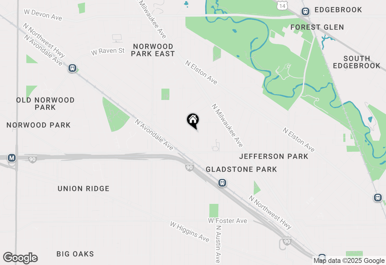 Map of 5706 N Moody Avenue, Chicago, IL 60646