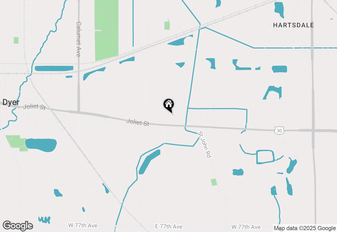 Map of 1451 Joliet Street, Dyer, IN 46311