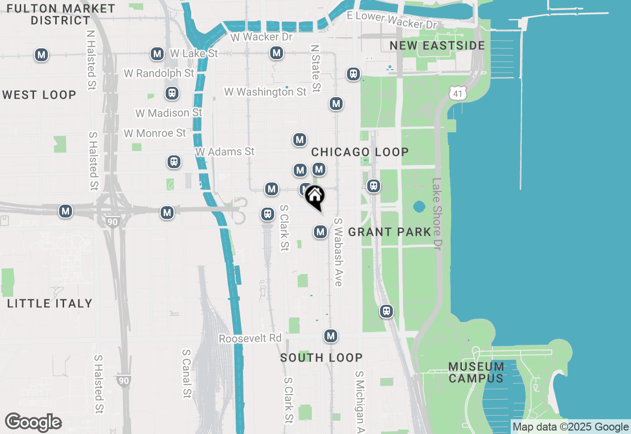Map of 520 S State Street #816, Chicago, IL 60605