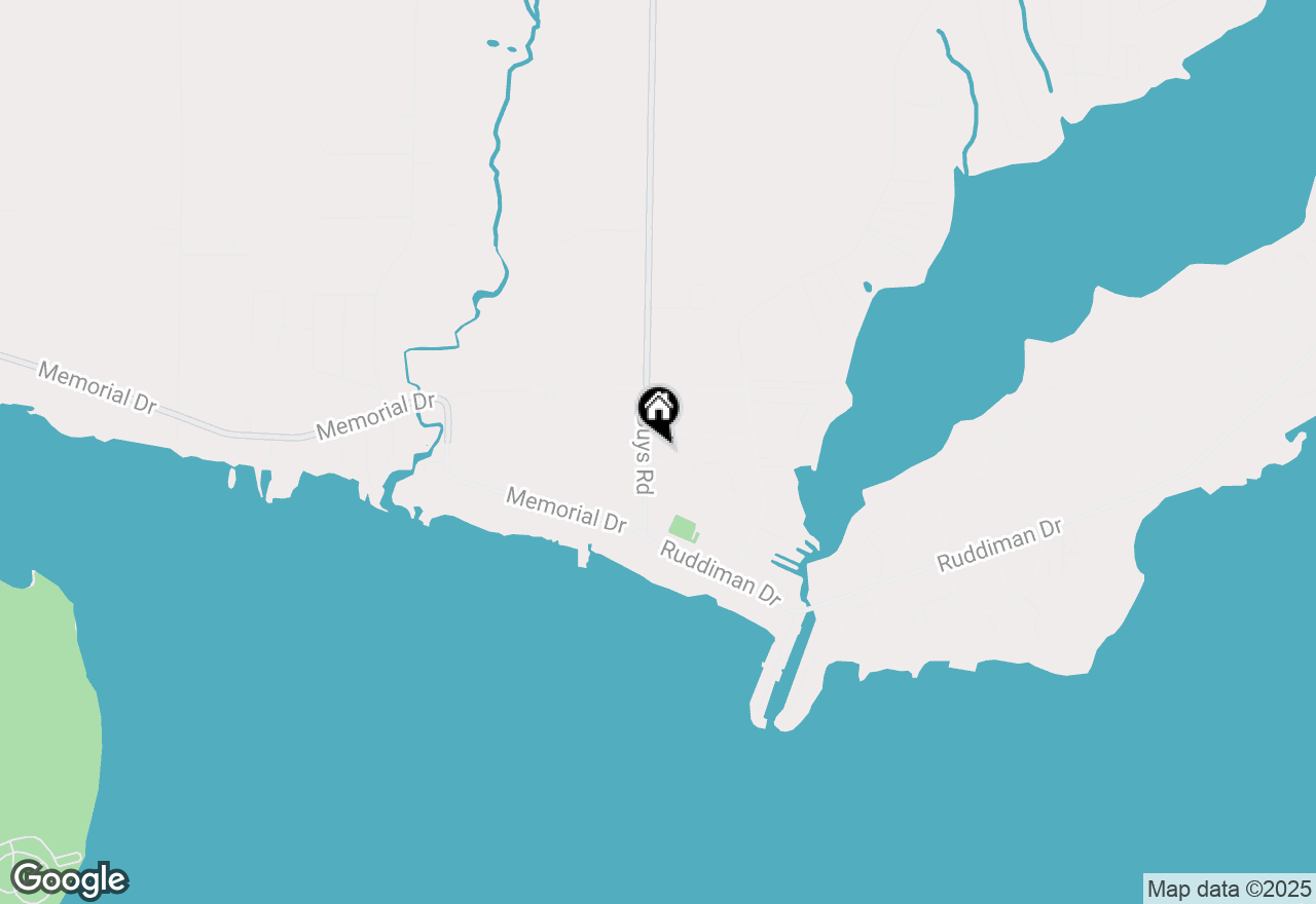 Map of 108 California Avenue, Muskegon, MI 49445