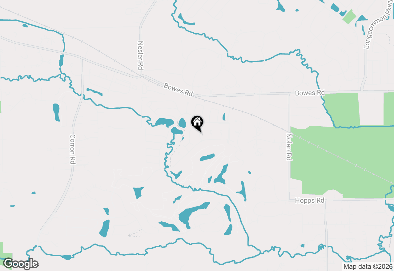 Map of 1146 Falcon Ridge Drive, Elgin, IL 60124