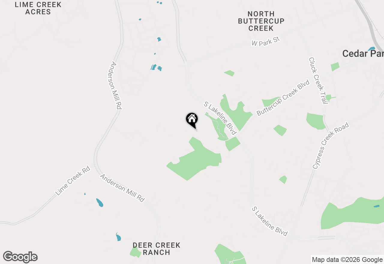 Map of 1723 Nelson Ranch Loop, Cedar Park, TX 78613