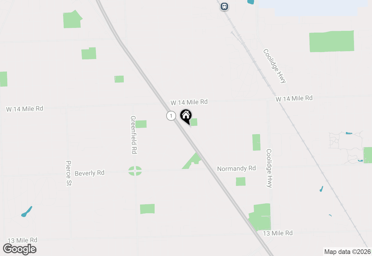 Map of 32686 Woodward Avenue #E, Royal Oak, MI 48073