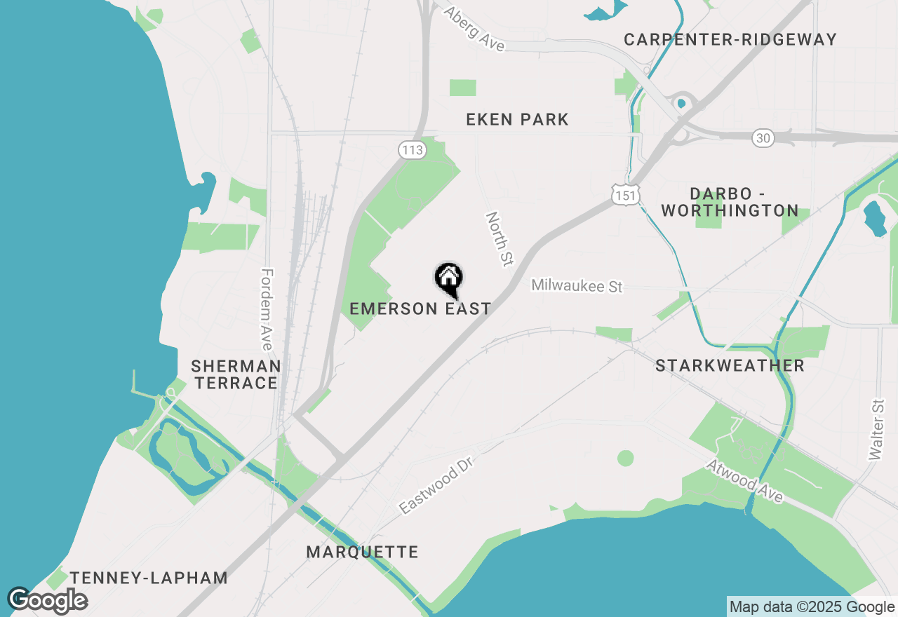 Map of 2334 E Mifflin Street, Madison, WI 53704