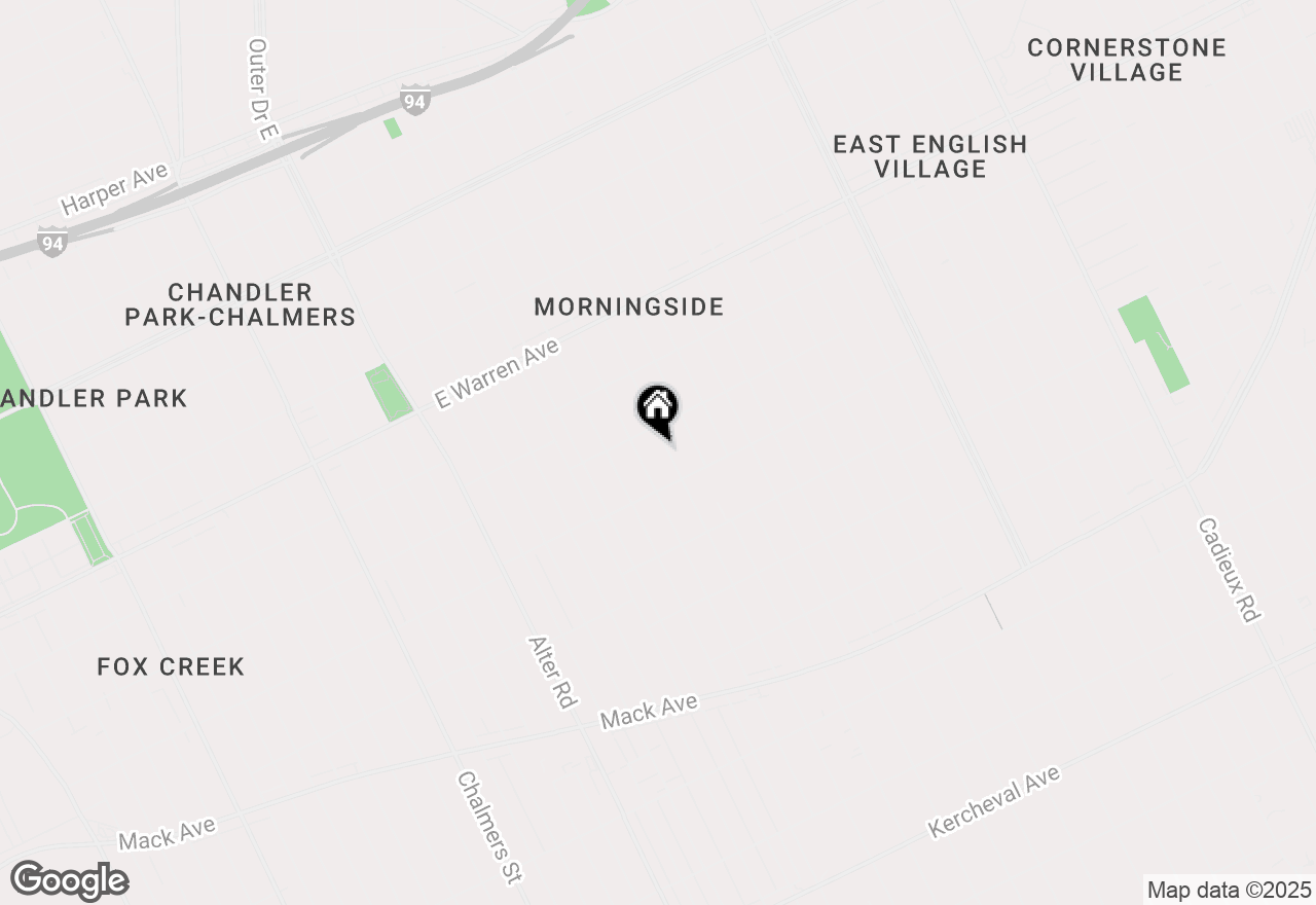 Map of 4373 Balfour Road, Detroit, MI 48224