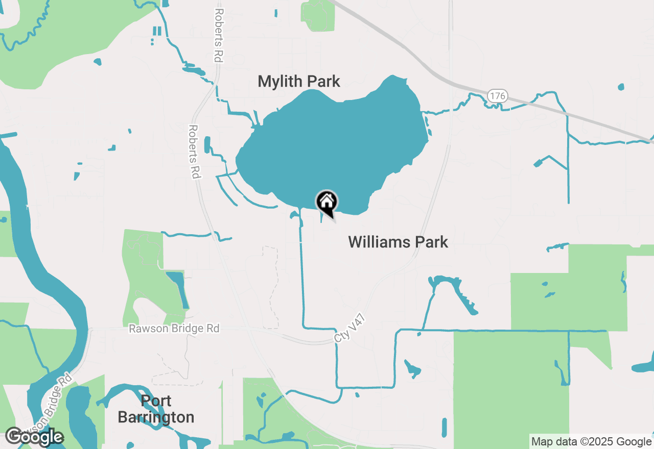 Map of 26952 N Poplar Street, Wauconda, IL 60084