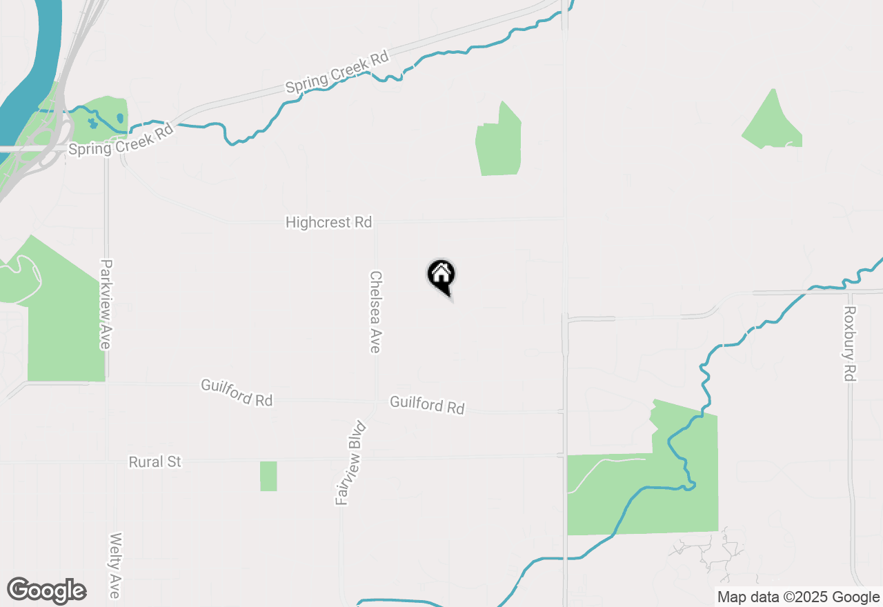 Map of 3904 Barrington Road, Rockford, IL 61107