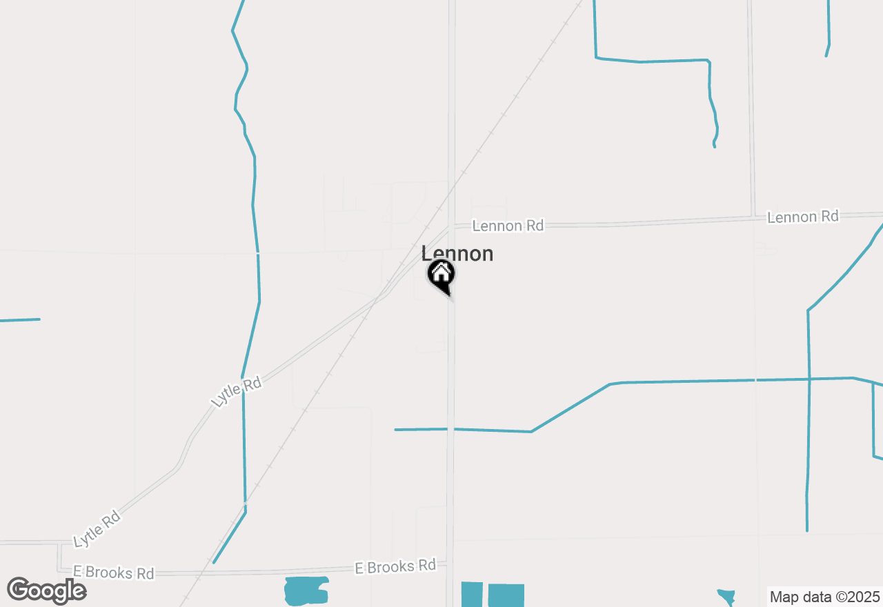 Map of 1246 S Sheridan Road, Lennon, MI 48449