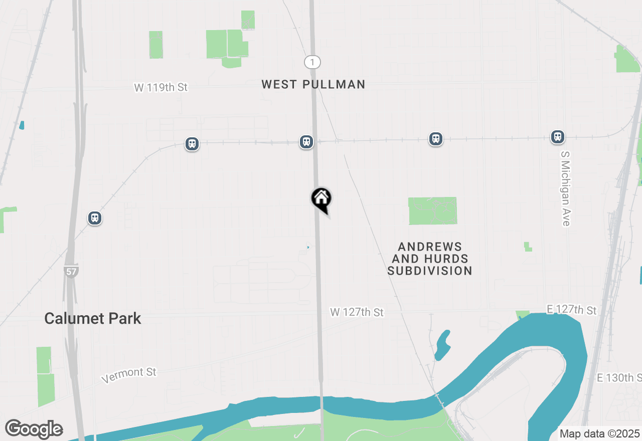 Map of 12345 S Halsted Street, Chicago, IL 60628