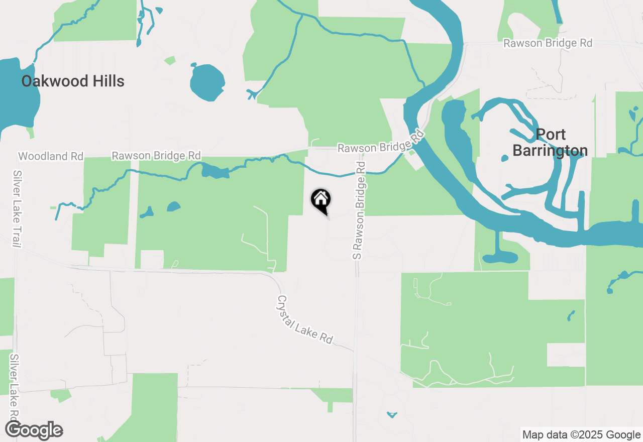 Map of 6407 Kingsbridge Drive, Cary, IL 60013