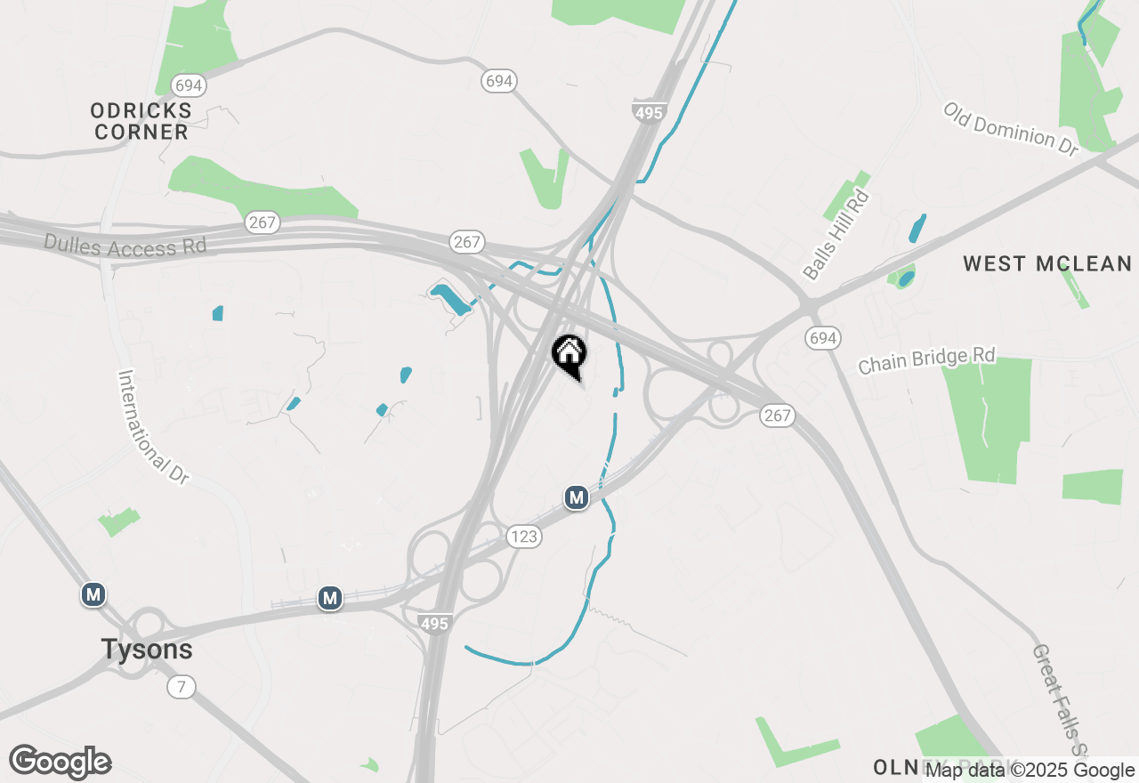 Map of 1530 Spring Gate Drive #9113, Mclean, VA 22102