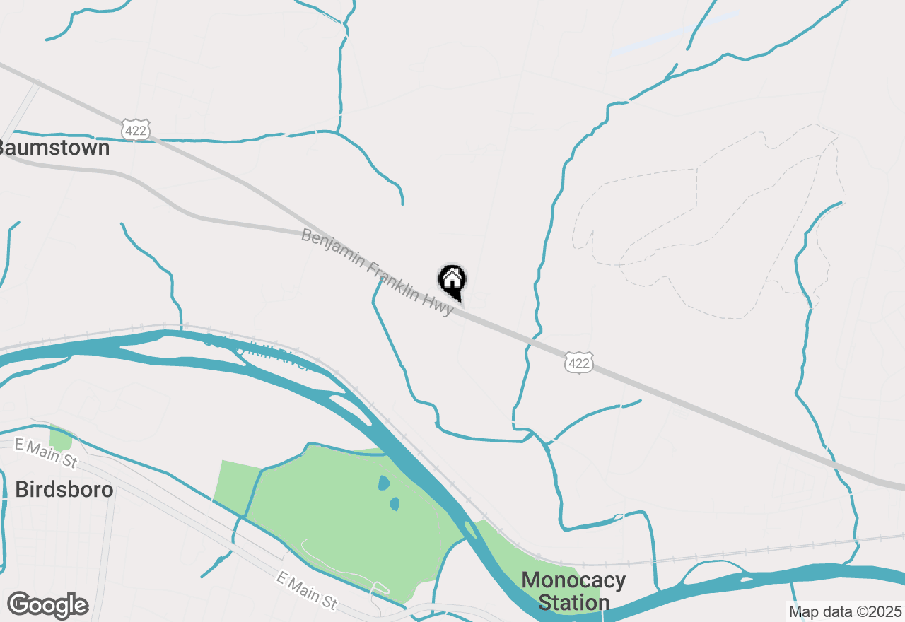 Map of 895 Monocacy Creek, Birdsboro, PA 19508