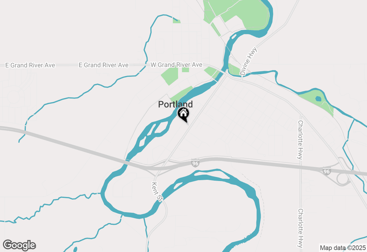 Map of 133 Island Street, Portland, MI 48875