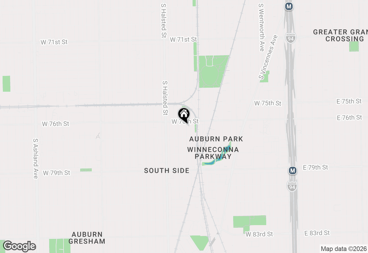 Map of 7617 S Union Avenue, Chicago, IL 60620