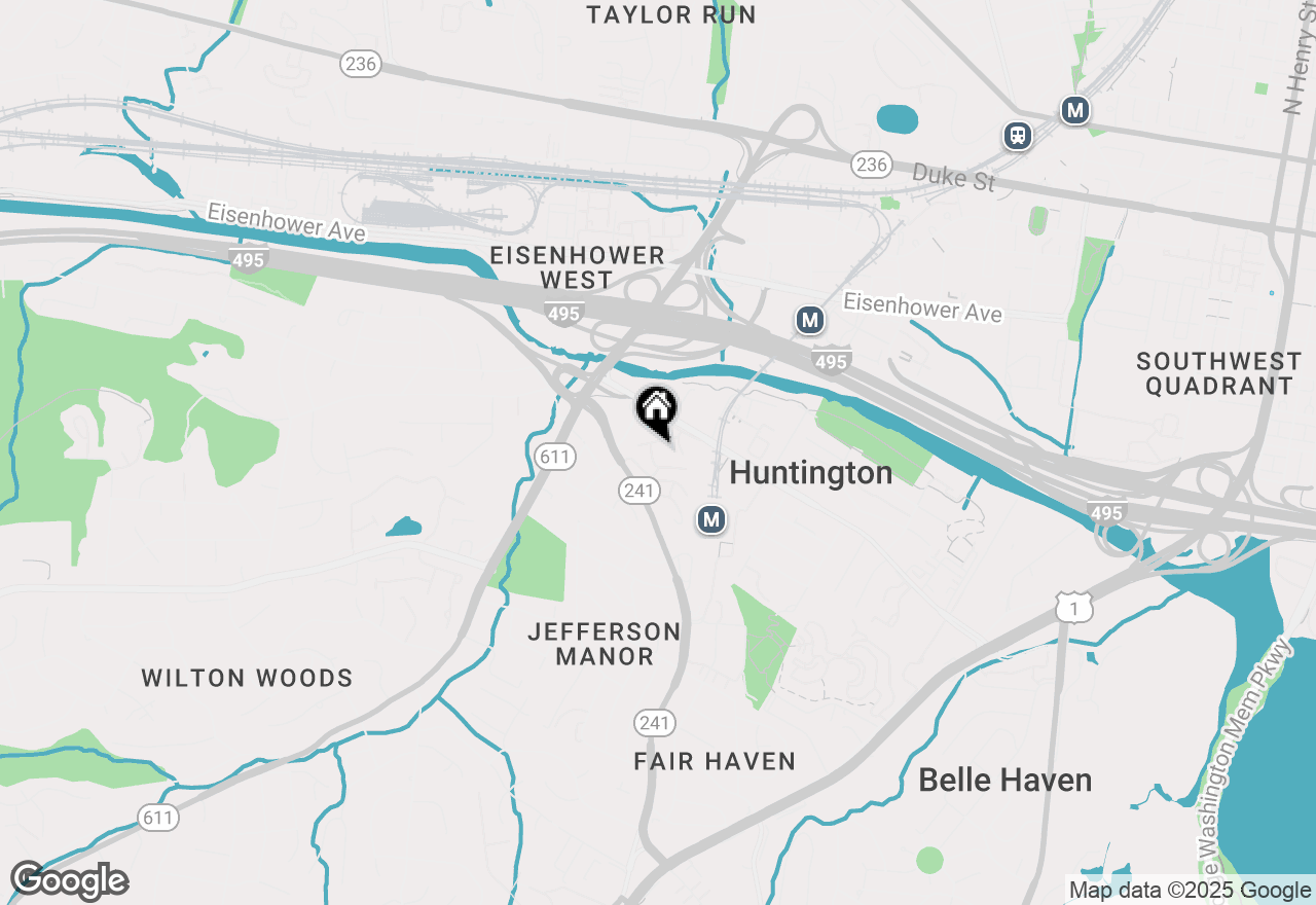 Map of 2648 Redcoat Drive #99 (1C), Alexandria, VA 22303