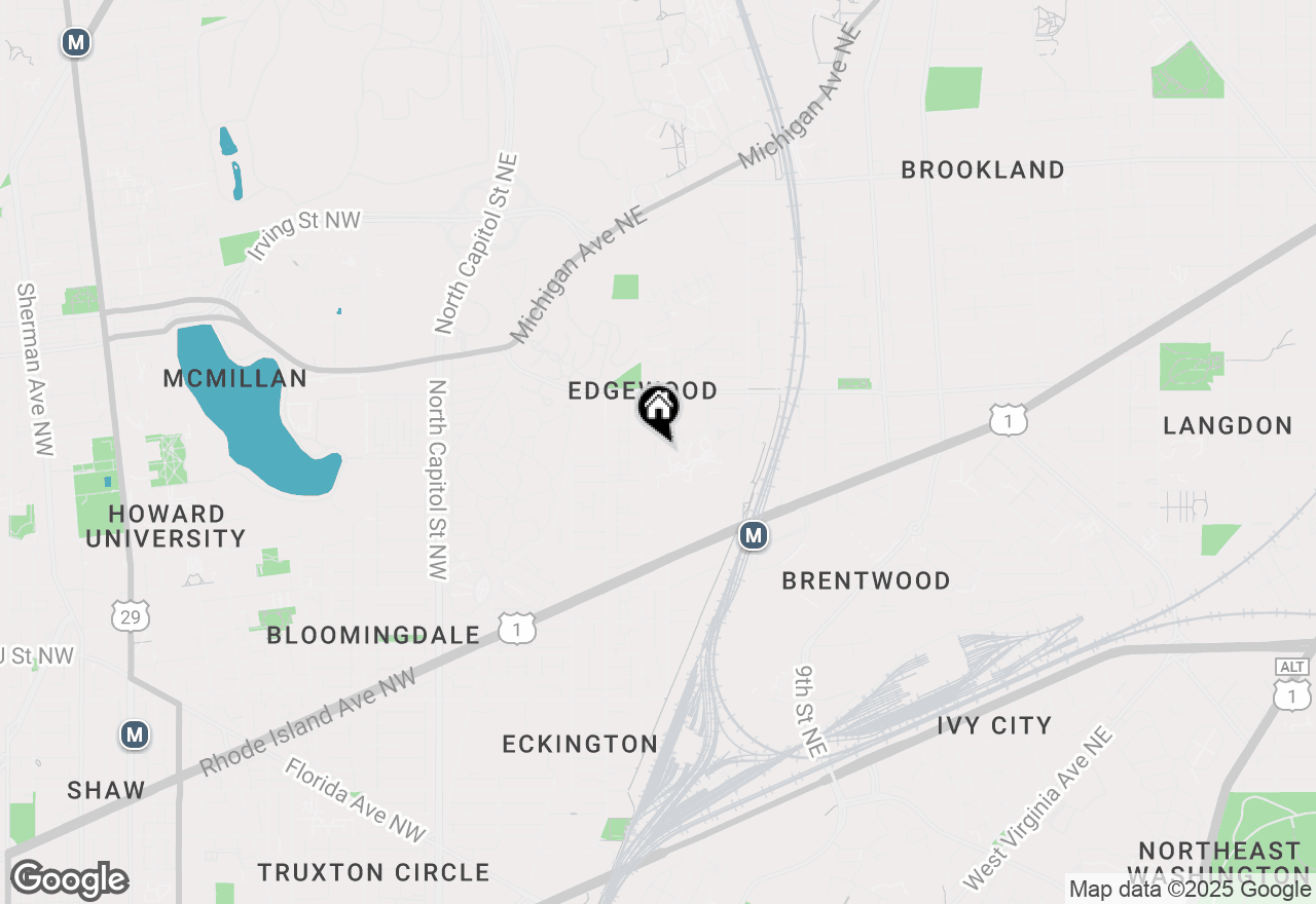 Map of 412 Douglas Street Ne, Washington, DC 20017