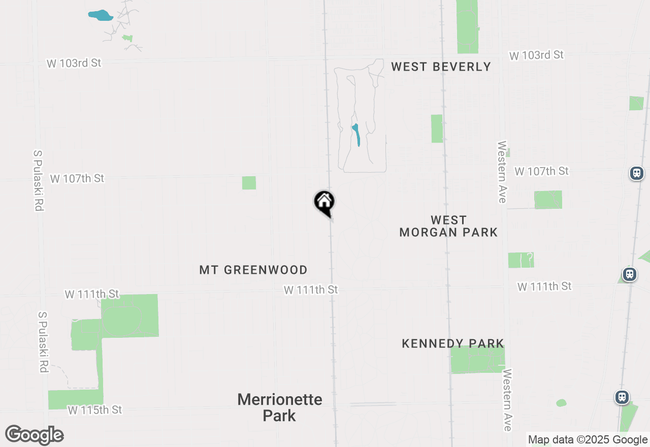 Map of 10846 S Sacramento Avenue, Chicago, IL 60655