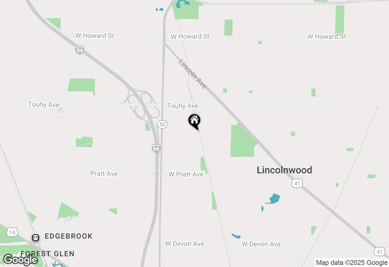 Map of 7025 N Kenton Avenue, Lincolnwood, IL 60712