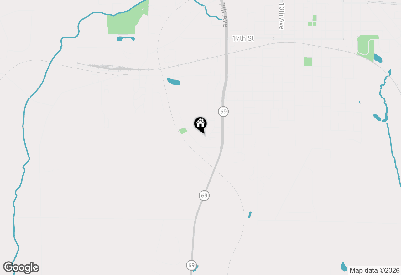 Map of 2721 3rd Avenue, Monroe, WI 53566