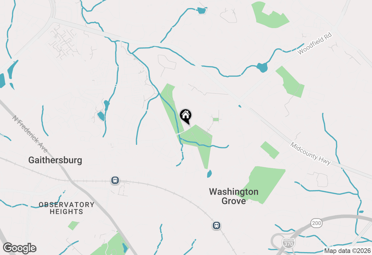 Map of 402 Belle Grove Road, Gaithersburg, MD 20877